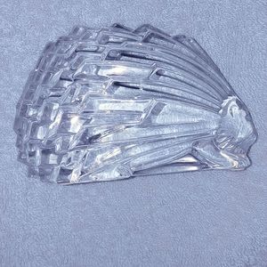 Rare Crystal/ Glass ?? Porcupine/Hedgehog Figurine/ Paperweight. Very very HEAVY